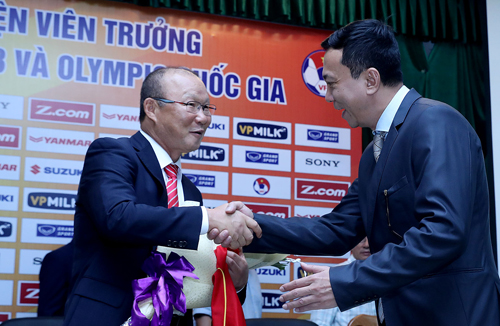 VFF xoá tan nghi ngờ trong việc ký hợp đồng với HLV Park Hang-seo.
