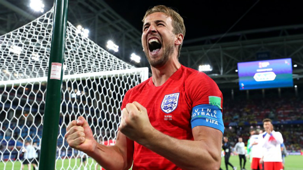 Harry Kane chứng tỏ phẩm chất người đội trưởng với bàn thắng thứ sáu ở World Cup 2018 và thực hiện thành công trong loạt luân lưu. Ảnh: FIFA.