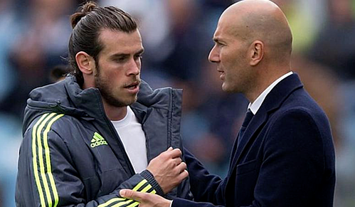 Zidane và Bale sẽ làm việc với nhau ít nhất tới hết mùa giải. Ảnh: AFP.