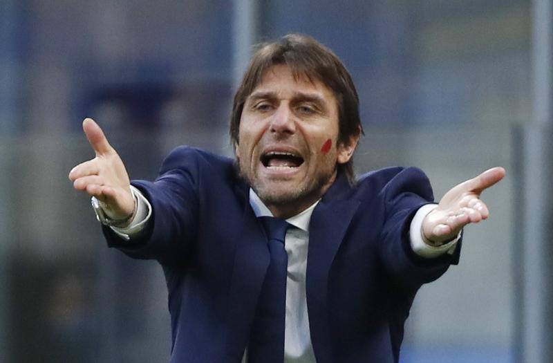 Conte chưa lần nào vô địch Champions League dưới tư cách HLV. Ảnh: Reuters.