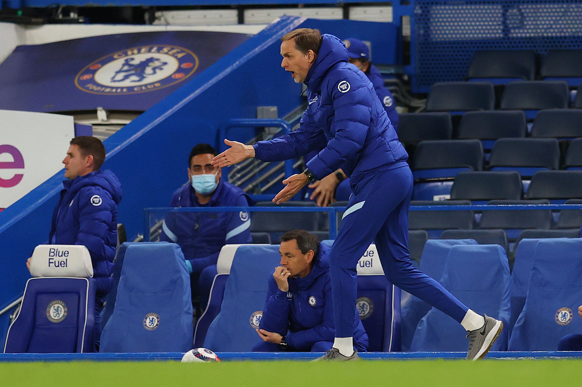HLV Tuchel tin lợi thế vẫn nằm trong tay Chelsea, và điều quan trọng là các cầu thủ của ông không được phép sợ hãi khi tái ngộ Leicester. Ảnh: Reuters.