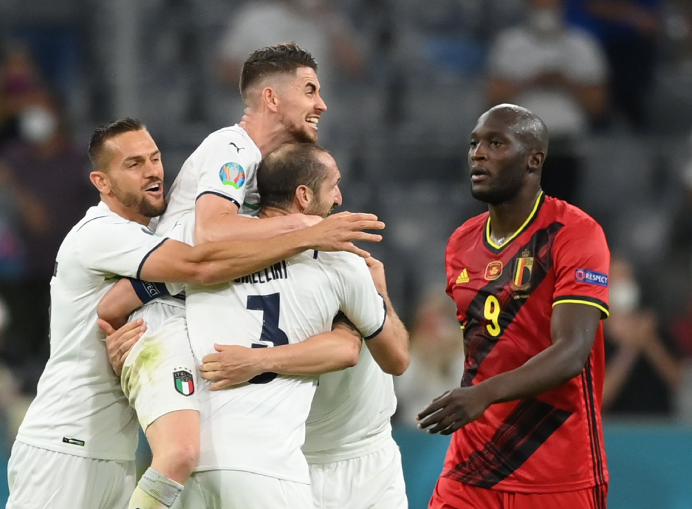 Italy bất bại 32 trận gần nhất.