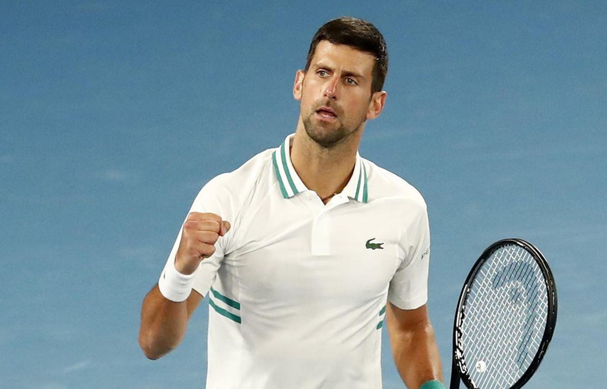 Djokovic memenangkan tiga Grand Slam pada paruh pertama musim 2021. Foto: Eurosport