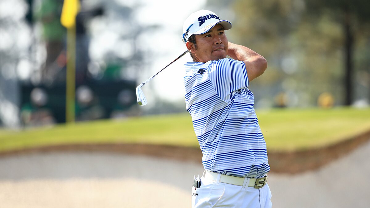 Matsuyama on his way to conquering the Masters in April. Photo: Masters